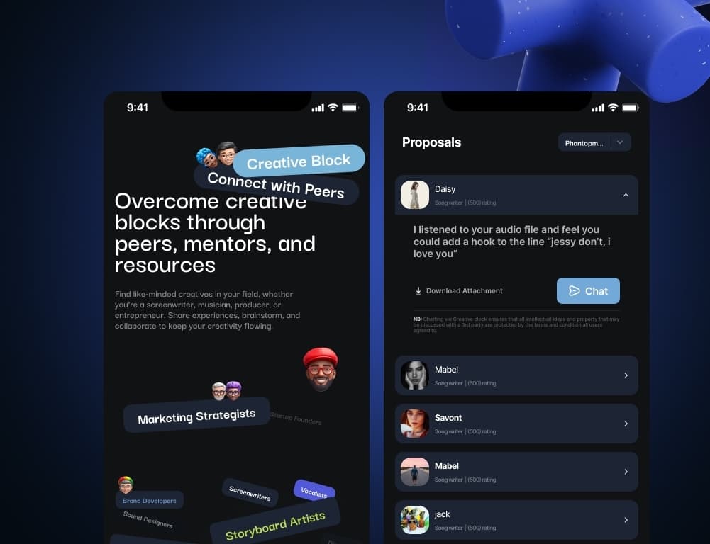 CreativeBlock Product Preview